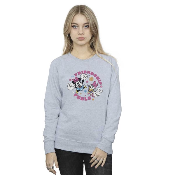 Disney Womens/Ladies Minnie Mouse Daisy Friendship Sweatshirt