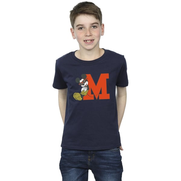 Disney Boys Mickey Mouse Leopard Trousers T-Shirt