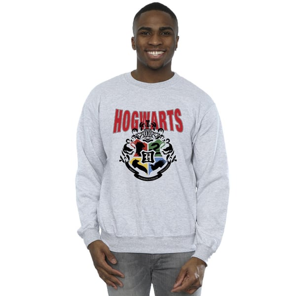 Harry Potter Mens Hogwarts Emblem Sweatshirt