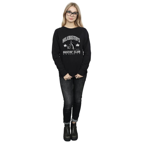 Marvel Womens/Ladies Iron Man Hulkbuster´s Bustin´ Club Sweatshirt