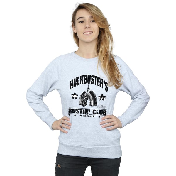 Marvel Womens/Ladies Iron Man Hulkbuster´s Bustin´ Club Sweatshirt
