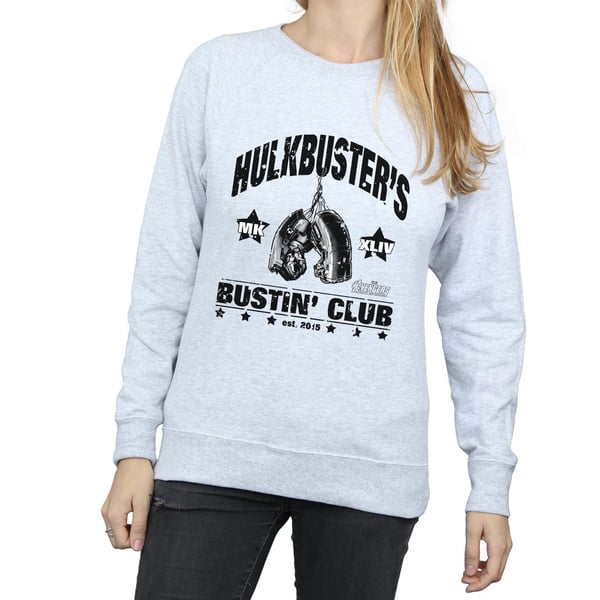 Marvel Womens/Ladies Iron Man Hulkbuster´s Bustin´ Club Sweatshirt