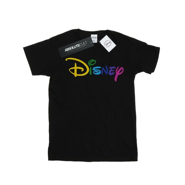 Disney Girls Colour Logo Cotton T-Shirt