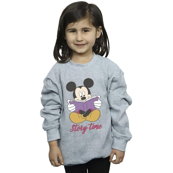 Disney Girls Mickey Mouse Story Time Sweatshirt