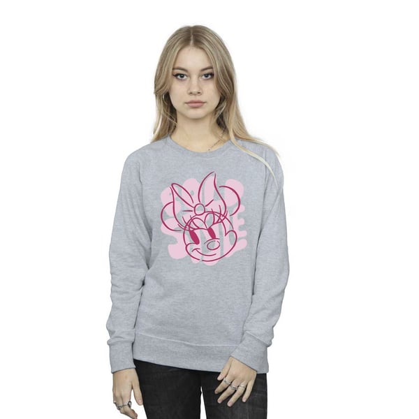 Disney Womens/Ladies Minnie Mouse Bold Style Sweatshirt