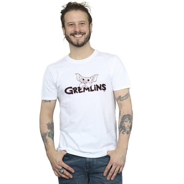 The Gremlins Mens Logo Line T-Shirt
