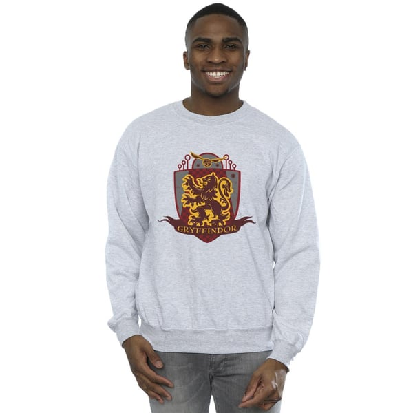Harry Potter Mens Gryffindor Chest Badge Sweatshirt