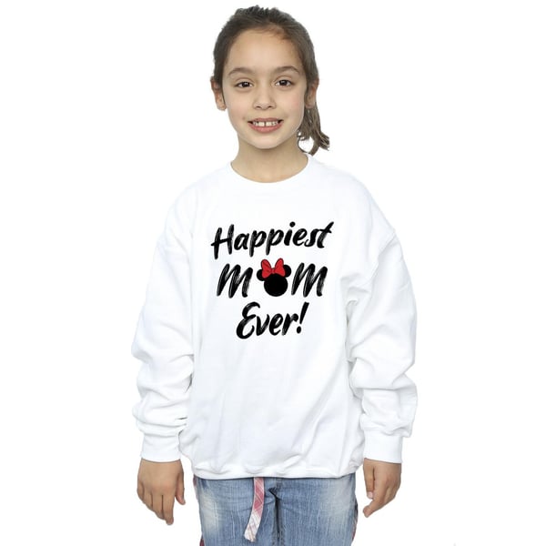 Disney Girls Minnie Mouse Happiest Mom Ever Sweatshirt