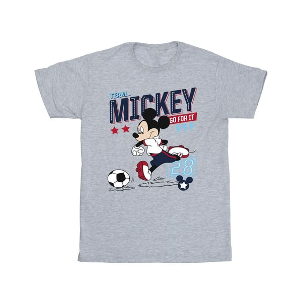 Disney Boys Mickey Mouse Team Mickey Football T-Shirt