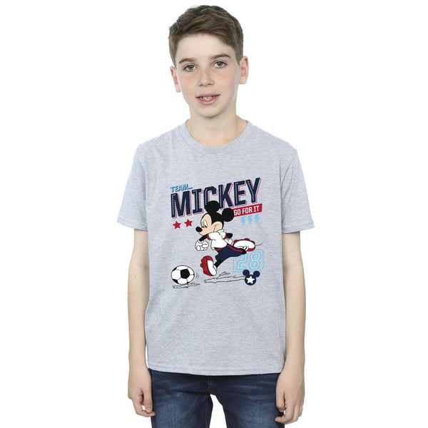 Disney Boys Mickey Mouse Team Mickey Football T-Shirt