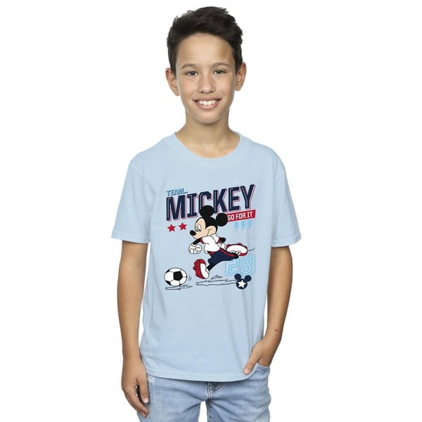Disney Boys Mickey Mouse Team Mickey Football T-Shirt
