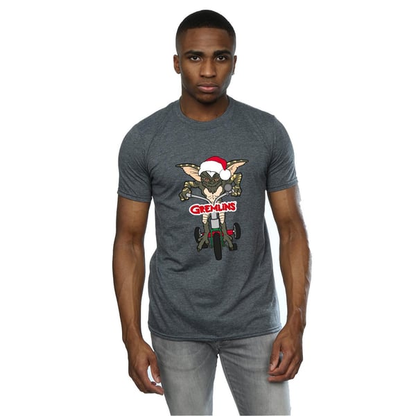Gremlins Miesten Pyörälogo T-paita