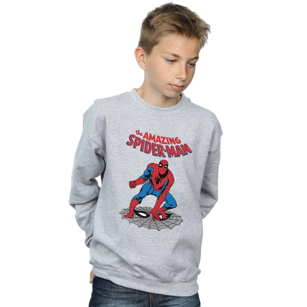 Marvel Boys The Amazing Spider-Man Sweatshirt