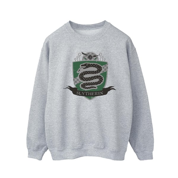 Harry Potter Mens Slytherin Chest Badge Sweatshirt