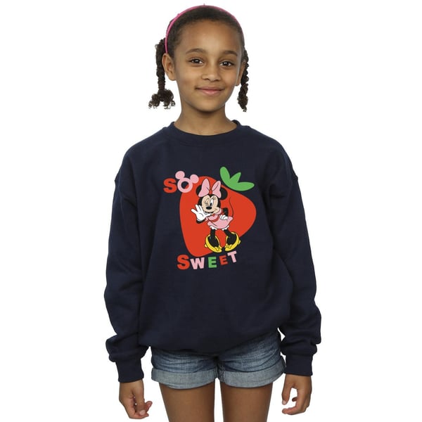 Disney Girls Minnie Mouse So Sweet Strawberry Sweatshirt