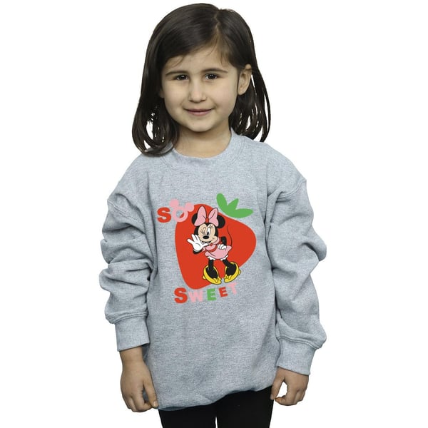 Disney Girls Minnie Mouse So Sweet Strawberry Sweatshirt