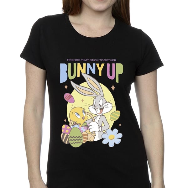 Looney Tunes Womens/Ladies Bunny Up Cotton T-Shirt