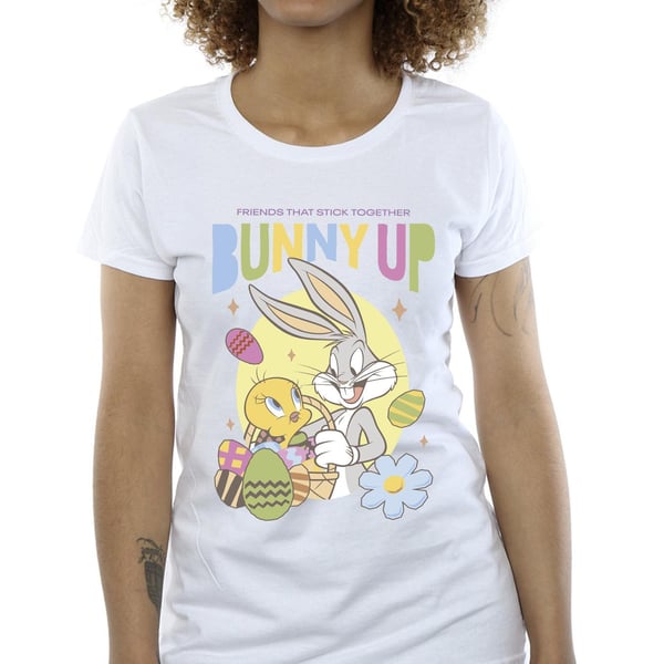 Looney Tunes Womens/Ladies Bunny Up Cotton T-Shirt