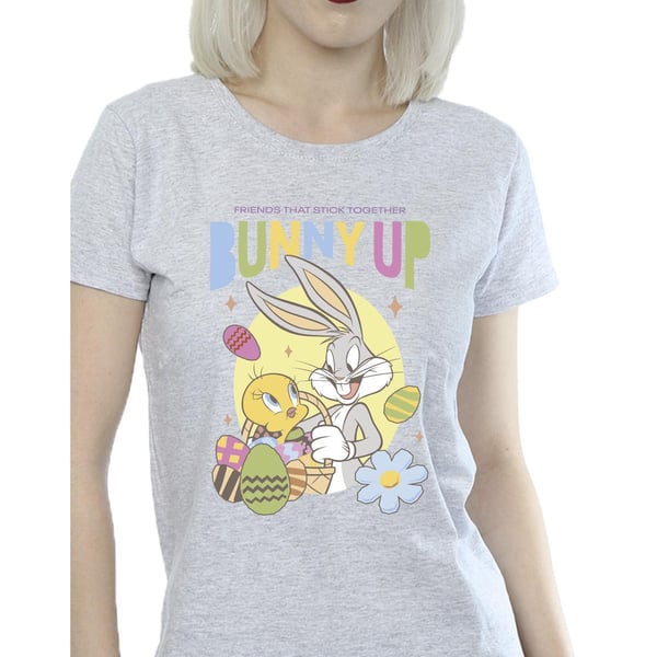 Looney Tunes Womens/Ladies Bunny Up Cotton T-Shirt