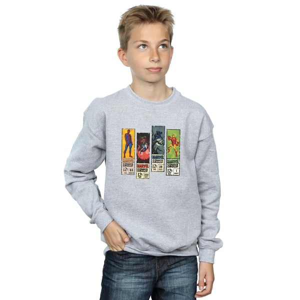 Marvel Boys Comic Strips Sweatshirt