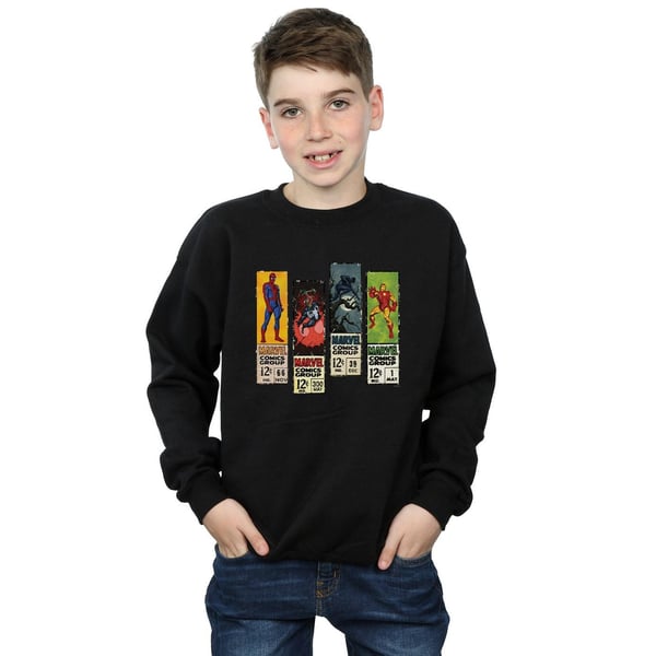 Marvel Boys Comic Strips Sweatshirt