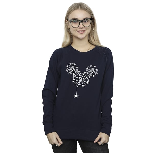 Disney Womens/Ladies Mickey Mouse Spider Web Head Sweatshirt