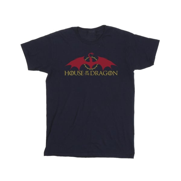 Game Of Thrones: House Of The Dragon Mens Dragon Logo T-Shirt
