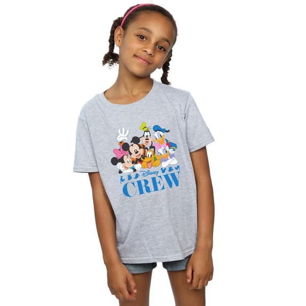 Disney Girls Mickey Mouse Disney Friends Cotton T-Shirt