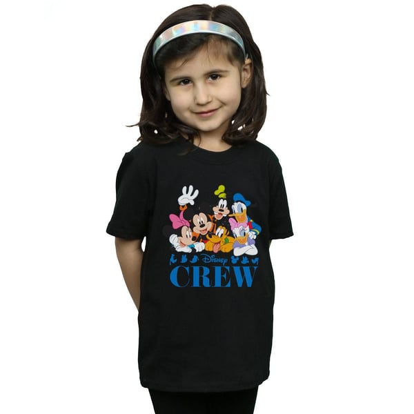 Disney Girls Mickey Mouse Disney Friends Cotton T-Shirt