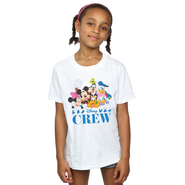 Disney Girls Mickey Mouse Disney Friends Cotton T-Shirt