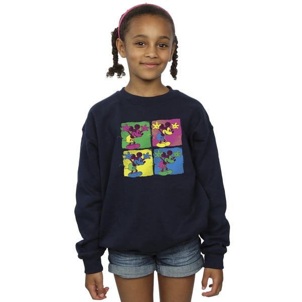 Disney Girls Mickey Mouse Pop Art Sweatshirt