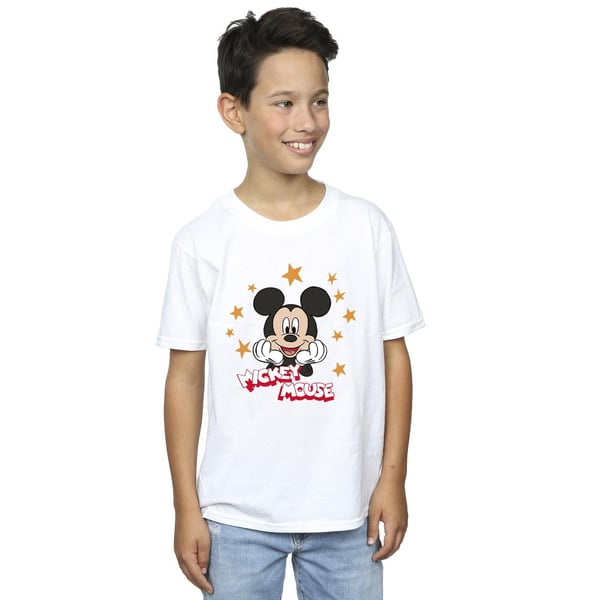 Disney Boys Mickey Mouse Stars T-Shirt
