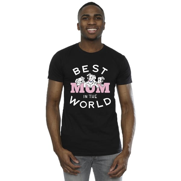 Disney Mens 101 Dalmatians Best Mum In The World T-Shirt