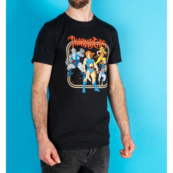 Thundercats Unisex Adult Group Shot T-Shirt