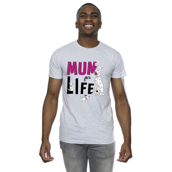 Disney Mens 101 Dalmatians Mum For Life T-Shirt