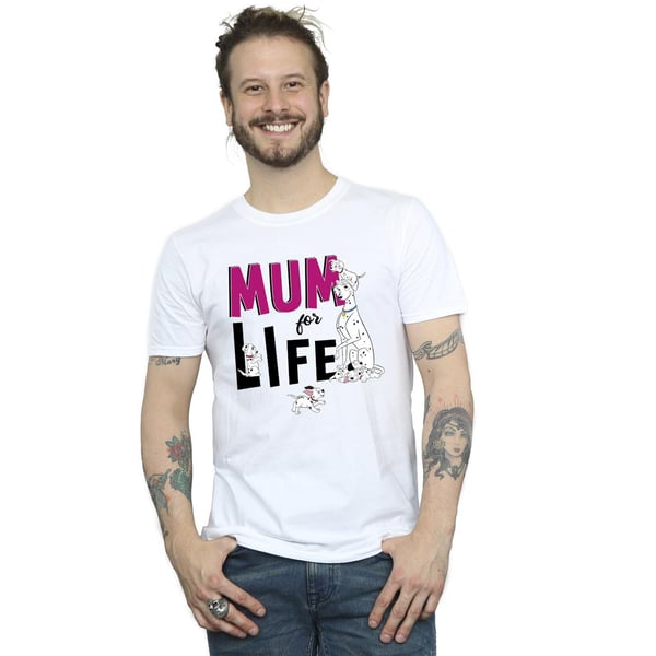 Disney Mens 101 Dalmatians Mum For Life T-Shirt