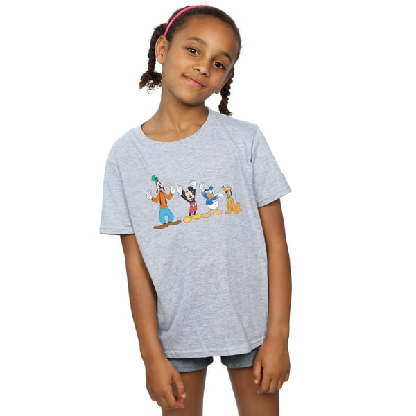 Disney Girls Mickey Mouse Friends Cotton T-Shirt