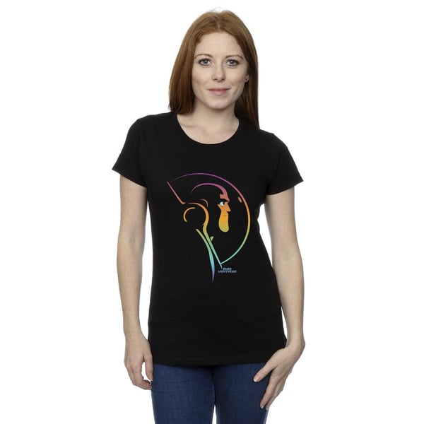 Disney Womens/Ladies Lightyear Blended Stare Cotton T-Shirt