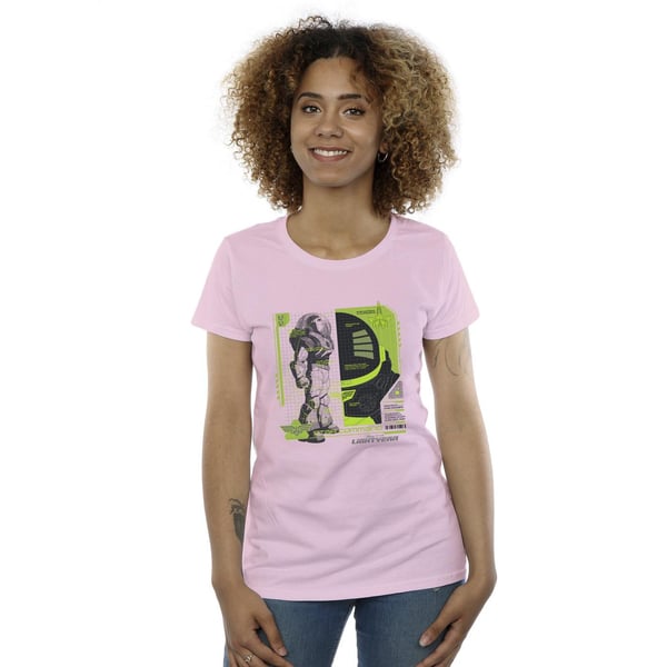 Disney Naiset/Naisten Lightyear Buzz Tech Panel Puuvilla T-paita