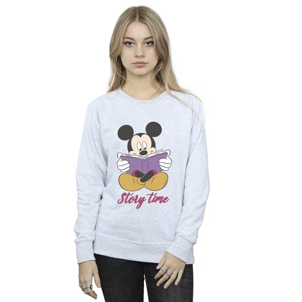 Disney Womens/Ladies Mickey Mouse Story Time Sweatshirt
