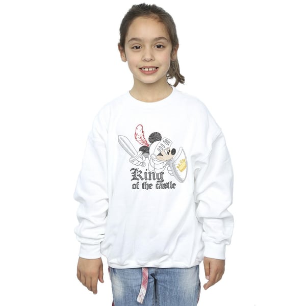 Disney Girls Mickey Mouse King Of The Castle Sweatshirt