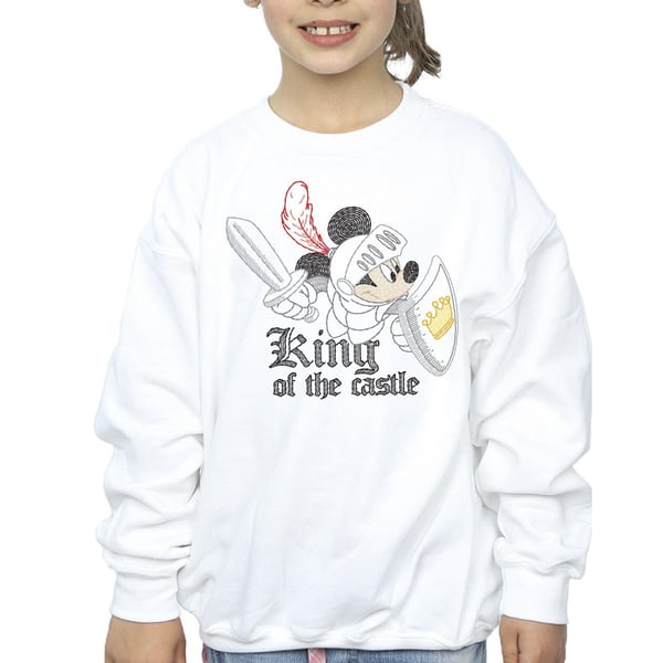 Disney Girls Mickey Mouse King Of The Castle Sweatshirt