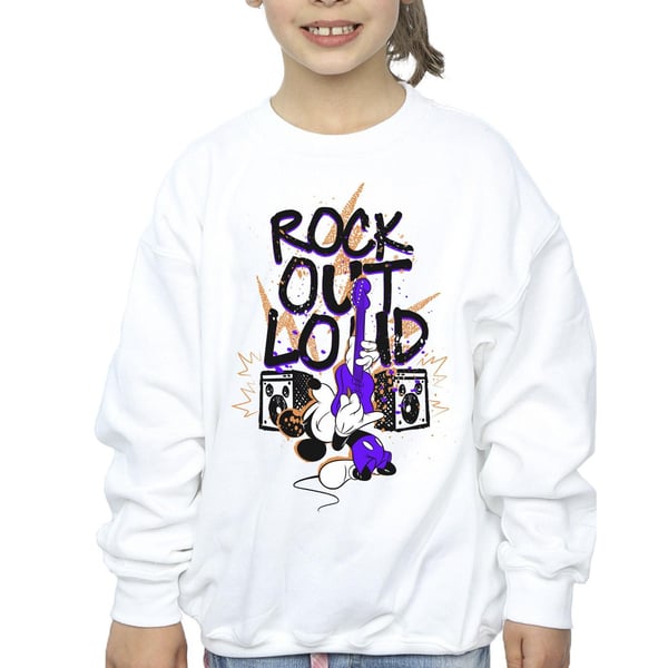 Disney Girls Mickey Mouse Rock Out Loud Sweatshirt