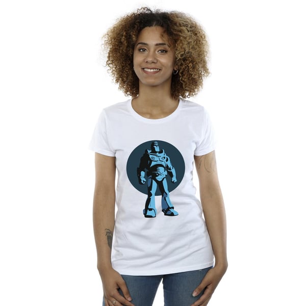 Disney Womens/Ladies Lightyear Buzz Standing Circle Cotton T-Shirt