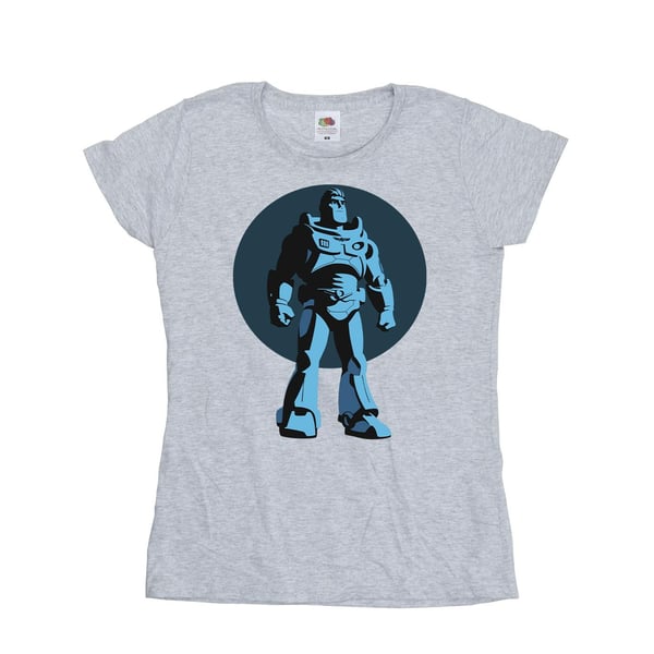 Disney Womens/Ladies Lightyear Buzz Standing Circle Cotton T-Shirt