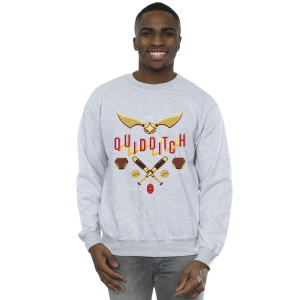 Harry Potter Mens Quidditch Golden Snitch Sweatshirt