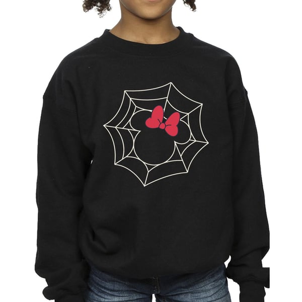 Disney Girls Minnie Mouse Spider Web Sweatshirt