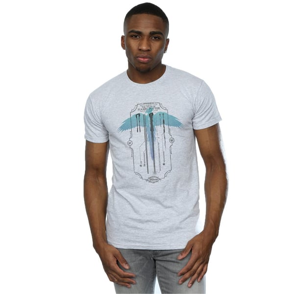 Harry Potter Mens Garrick Ollivander The Wand T-Shirt