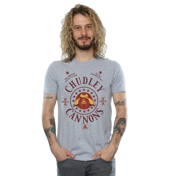 Harry Potter Mens Chudley Cannons Logo T-Shirt