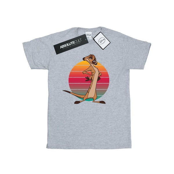 Disney Womens/Ladies The Lion King Timon Sunset Cotton Boyfriend T-Shirt